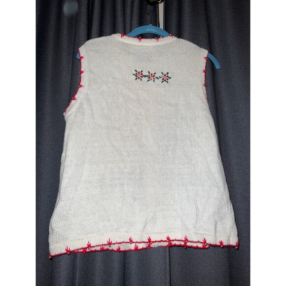 Ugly Christmas Sweater Vest Xmas Size Small - Picture 3 of 3